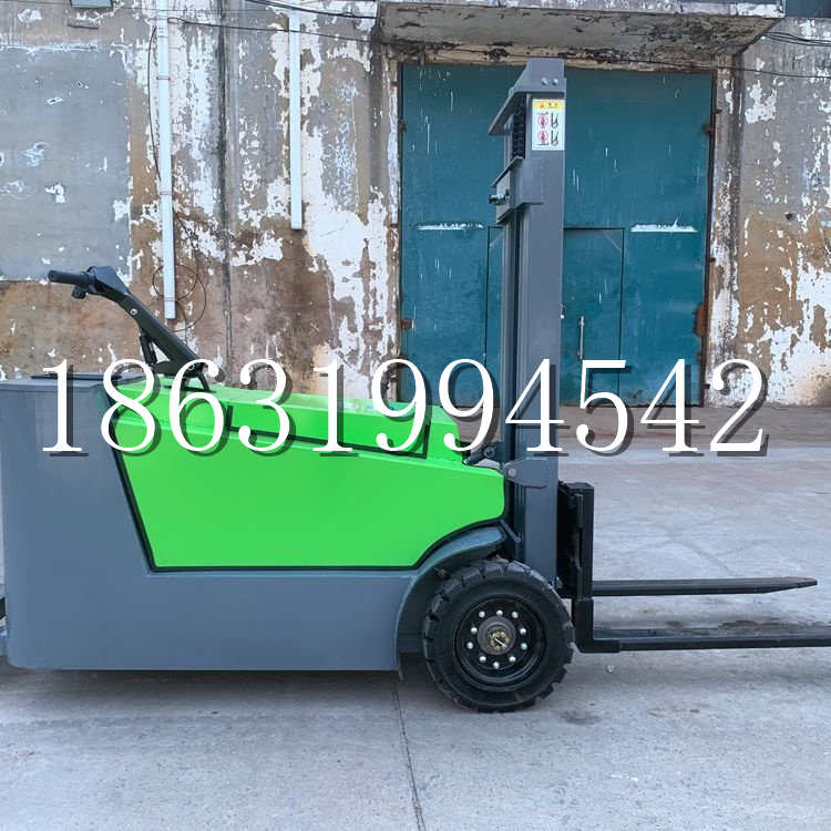 杉林区小型电动叉车1吨2吨步行站驾式电瓶堆高充电装卸车液压升降车铲车
